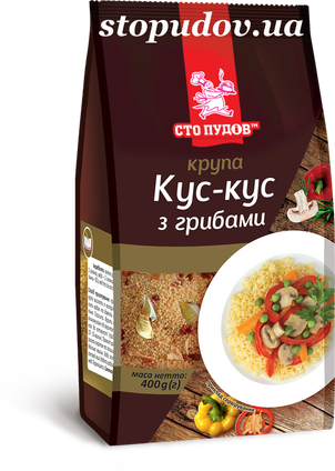 Кус-кус з грибами, 0,4 кг